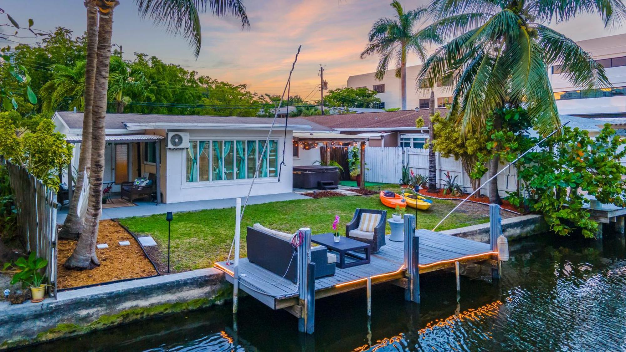 Riverwalk Villa I Private Dock & Hot Tub Fort Lauderdale Extérieur photo